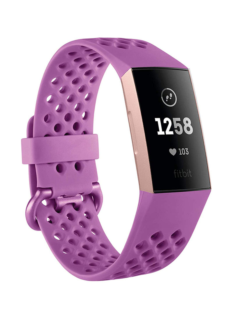 Charge 3 Advanced Health And Fitness Tracker Berry/Rose Gold