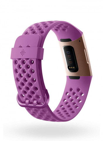 Charge 3 Advanced Health And Fitness Tracker Berry/Rose Gold