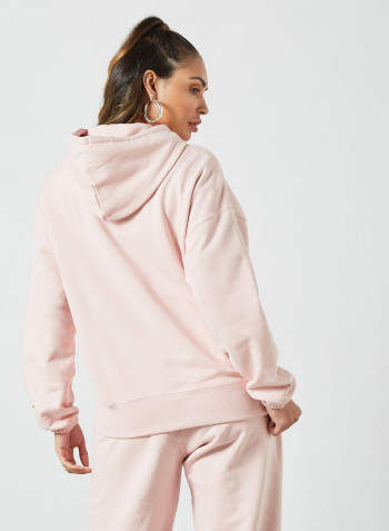 Downtown Graphic Hoodie Pink