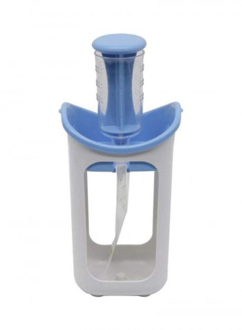 Fruit Paste Squeezer Pouch Filling Station Blue/White