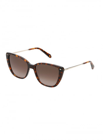 Women's Cat-Eye Frame Sunglasses - Lens Size: 54 mm