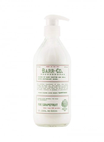 Barrco Fir Grapefruit Lotion