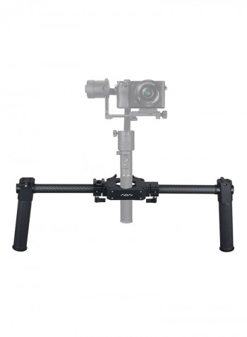 Dual Handle Grip Stabilizer Black