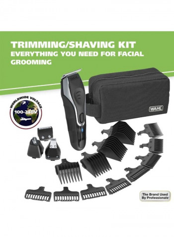 Aqua Lithium Ion Grooming Kit Black