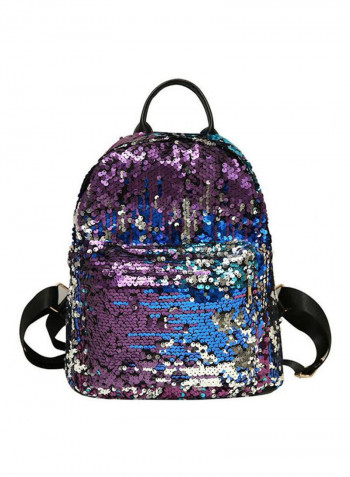 Casual Backpack Printed For  Unisex Multicolour