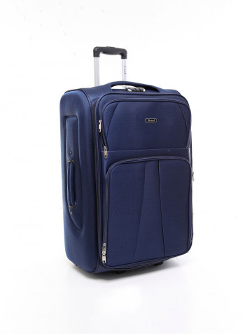 4-Piece Soft Trolley & Duffle Bags Set Navy