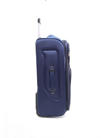 4-Piece Soft Trolley & Duffle Bags Set Navy