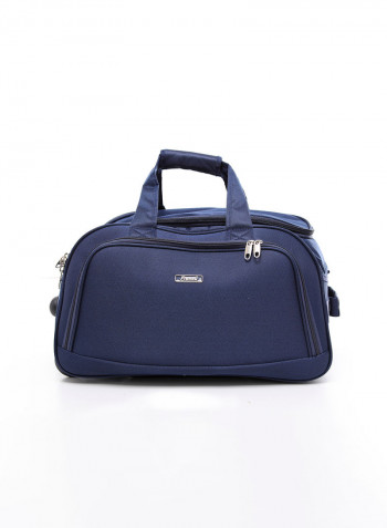 4-Piece Soft Trolley & Duffle Bags Set Navy