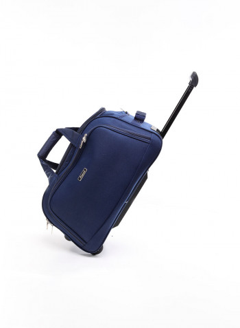 4-Piece Soft Trolley & Duffle Bags Set Navy