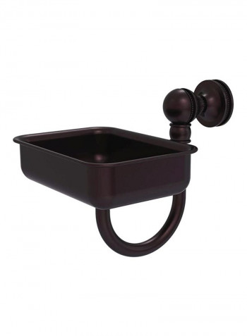 Mambo Collection Wall Mounted Soap Dish Brown