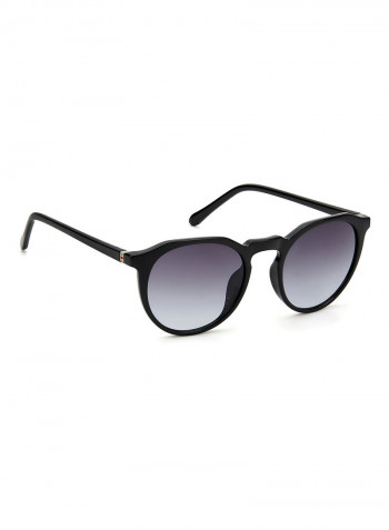 Men's Oval Frame Sunglasses - Lens Size: 49 mm