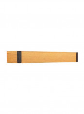 Wooden Wall Mounted Floating Shelf Brown/Black 24x5x3inch