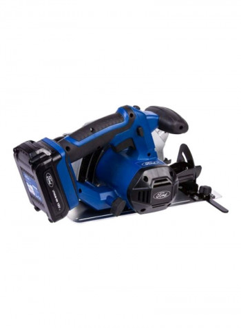 Cordless Circular Saw Blue/Black/Silver Disc(165x16)millimeter