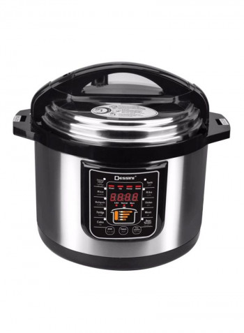 Regina Electric Pressure Cooker Silver/Black 8L