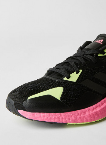 X9000L3 Running Shoes Core  Black/Carbon/Screaming Pink