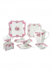 42-Piece Porcelain Dinner Set Multicolour