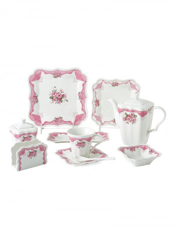42-Piece Porcelain Dinner Set Multicolour