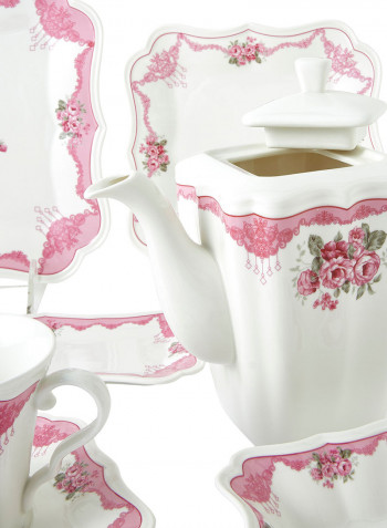 42-Piece Porcelain Dinner Set Multicolour