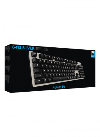 G413 Mechanical Gaming Keyboard Silver