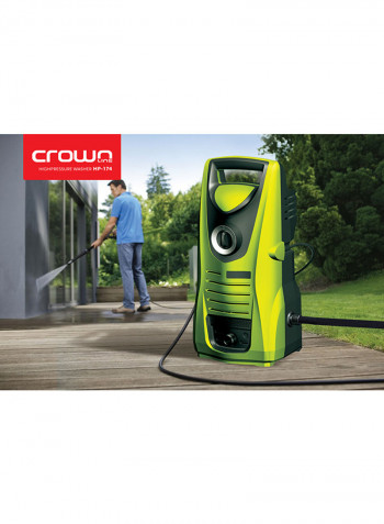 Electric High Pressure Washer Green/Grey
