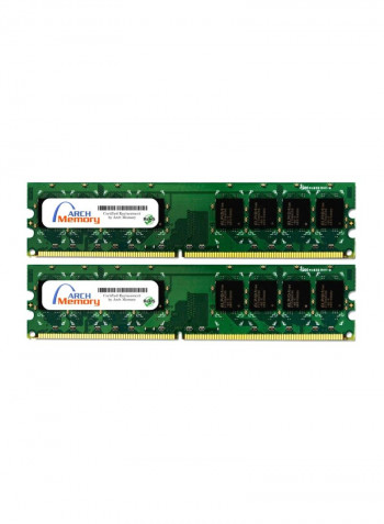 2-Piece SODIMM DDR2 RAM For HP Pavilion Entertainment dv7-1213ea 2GB