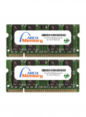 2-Piece SODIMM DDR2 RAM For HP Pavilion Entertainment DV7-1232NR 2GB