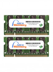 2-Piece SODIMM DDR2 RAM For HP G60-231WM 2GB