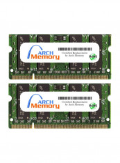 2-Piece SODIMM DDR2 RAM For HP Presario CQ35-118TU 2GB