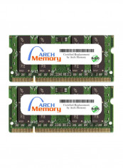 2-Piece SODIMM DDR2 RAM For HP Touch Smart IQ830FR 2GB Multicolour