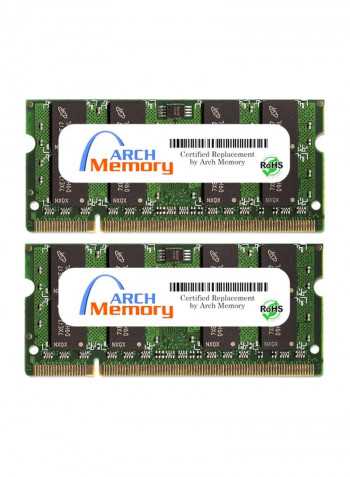 2-Piece SODIMM DDR2 RAM For HP TouchSmart IQ817jp 2GB