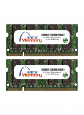 2-Piece SODIMM DDR2 RAM For HP TouchSmart IQ830it 2GB