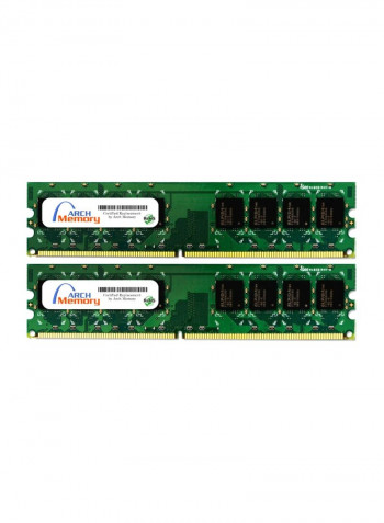 2-Piece SODIMM DDR2 RAM For HP Pavilion Entertainment DV7-1448DX 2GB