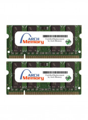 2-Piece SODIMM DDR2 RAM For HP ProBook 4410s 2GB Multicolour
