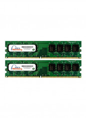 2-Piece UDIMM DDR2 RAM For HP Pavilion P6183l 2GB Multicolour