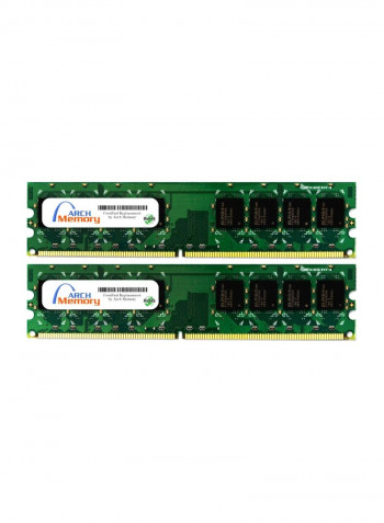 Pack Of 2 UDIMM DDR2 RAM For HP Pavilion Elite m9680jp (CTO) 2GB
