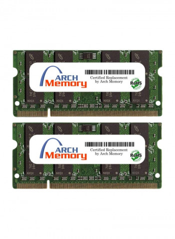 2-Piece SODIMM DDR2 RAM For HP Premium HDX X16-1300EO 2GB