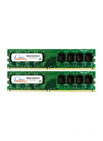 2-Piece UDIMM DDR2 RAM For HP Pavilion Elite M9075.FR 2GB