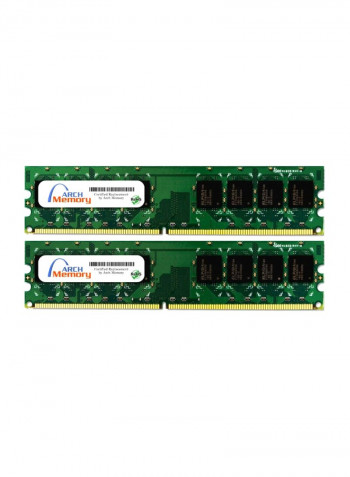2-Piece UDIMM DDR2 RAM For HP Pavilion p6030tw 2GB