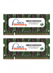 2-Piece So-dimm DDR2 RAM For HP Presario CQ35-114TX 2GB