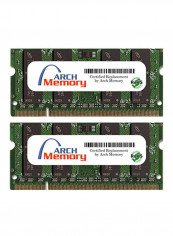 2-Piece So-dimm DDR2 RAM for ASUS F8TR 2GB