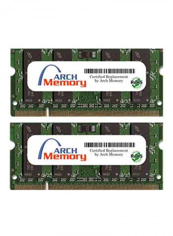 2-Piece So-dimm DDR2 RAM for ASUS F8TR 2GB