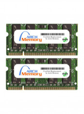 2-Piece DDR2 RAM For Asus M50VN-AK008 2GB