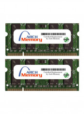 2-Piece DDR2 RAM Set For Lenovo IdeaPad Y530 2GB
