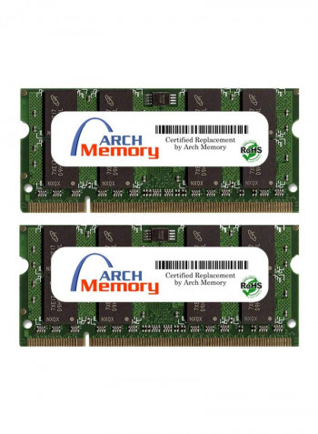 2-Piece DDR2 RAM Set For Lenovo IdeaPad Y530 2GB