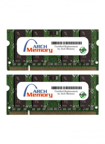 2-Piece DDR2 RAM Set For Lenovo ThinkPad X61/Tablet 7763 Series 2GB