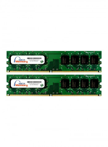 2-Piece UDIMM DDR2 RAM Set For Lenovo IdeaCentre K230 2GB