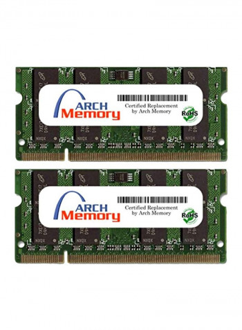 2-Piece DDR2 RAM Set For Lenovo IdeaPad Y530 2GB