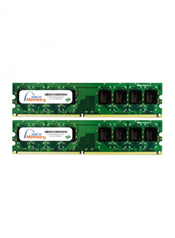 2-Piece UDIMM DDR2 RAM For HP Pavilion P6106CNG60-441US 2GB