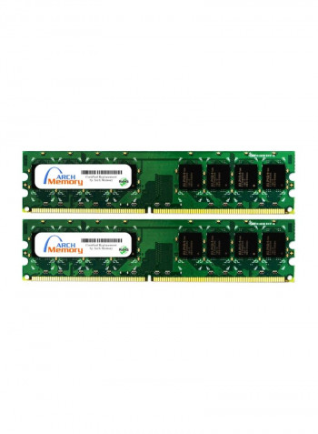2-Piece UDIMM DDR2 RAM For HP Pavilion Slimline S5123KR 2GB