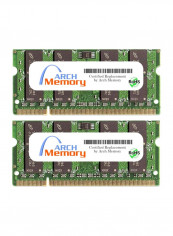 2-Piece SO-DIMM DDR2 RAM Set For HP TouchSmart tx2-1020ea 2GB
